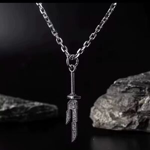 Anime Jujutsu Kaisen Sword Collectible Necklace NEW Manga Games Jewelry Toys TCG